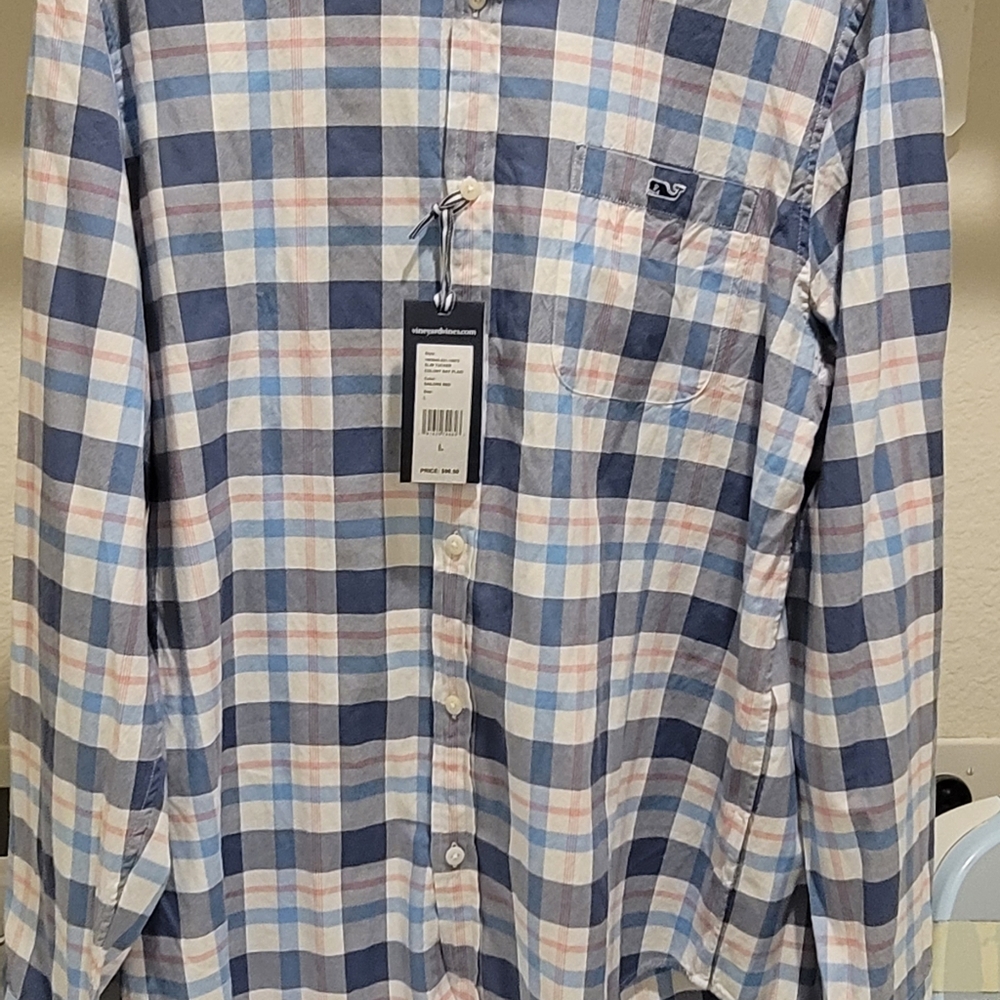 Vineyard Vines Multicolor Plaid Button-Down Shirt